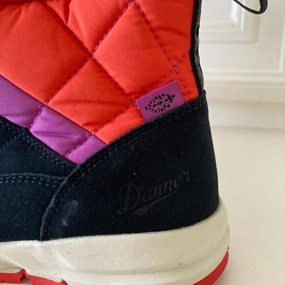 NWT Danner x Free People Cloud Cap Colorful Quilted Vibram Snow Boots Sz 6 - Picture 3 of 7